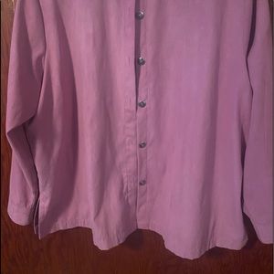 Beautiful soft polyester shirt jacket
